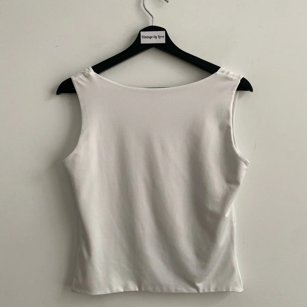 Elegant White Camisole Top 2/$15 - Picture 2 of 5